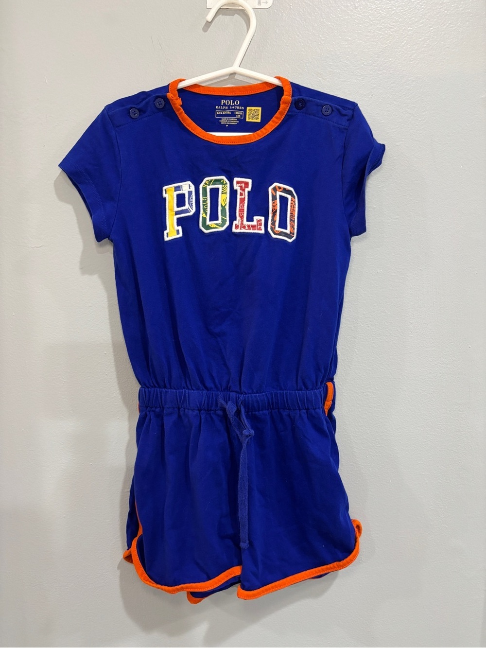 Polo Ralph Lauren Street Style Romper Size 6X Kids